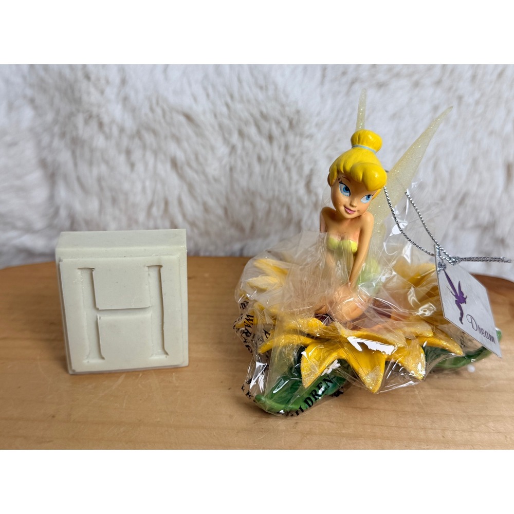 Disney Tinker Bell Dream Figurine Hamilton Collection Fabulous Floral 0453 COA